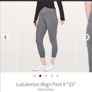 Lululemon align leggings 25”